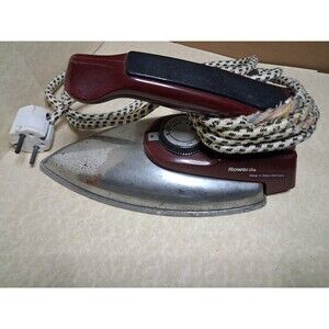 Vintage Rowenta Electric Iron Made In West Germany Read